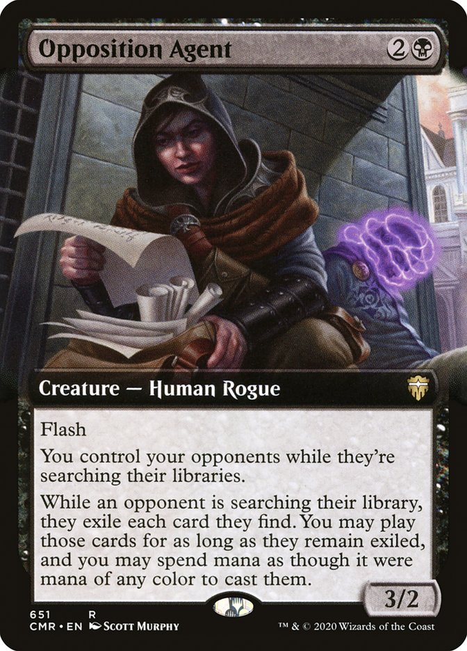 Opposition Agent (Extended Art) [Commander Legends] | Gear Gaming Bentonville