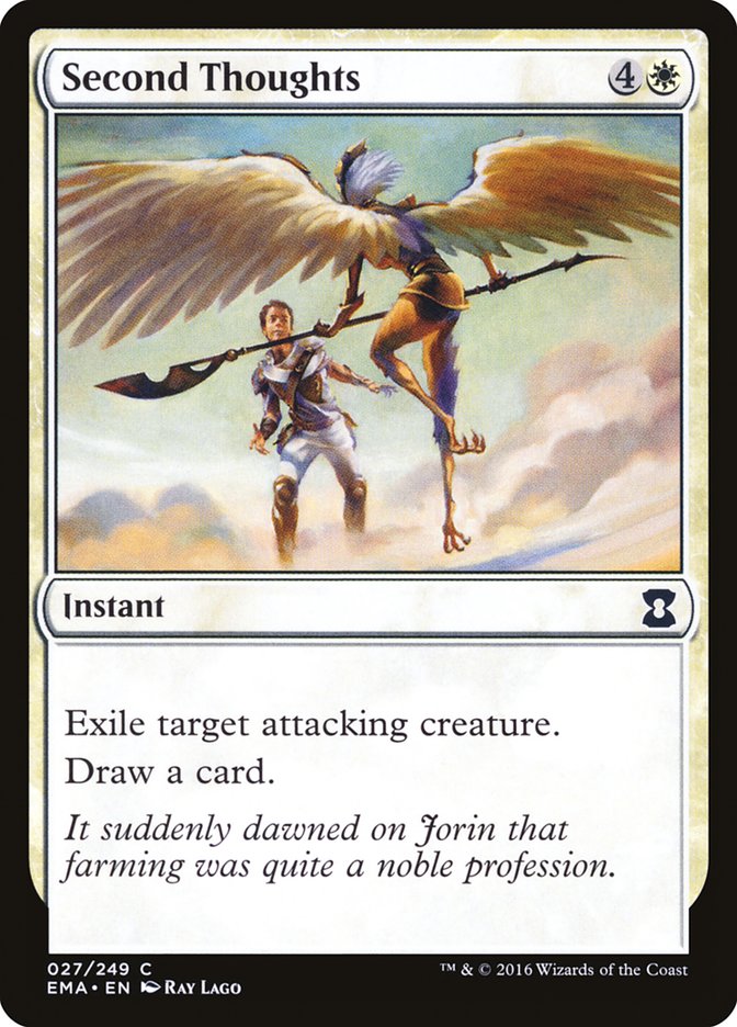 Second Thoughts [Eternal Masters] | Gear Gaming Bentonville