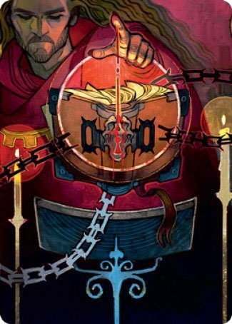 Sign in Blood Art Card [Strixhaven: School of Mages Art Series] | Gear Gaming Bentonville