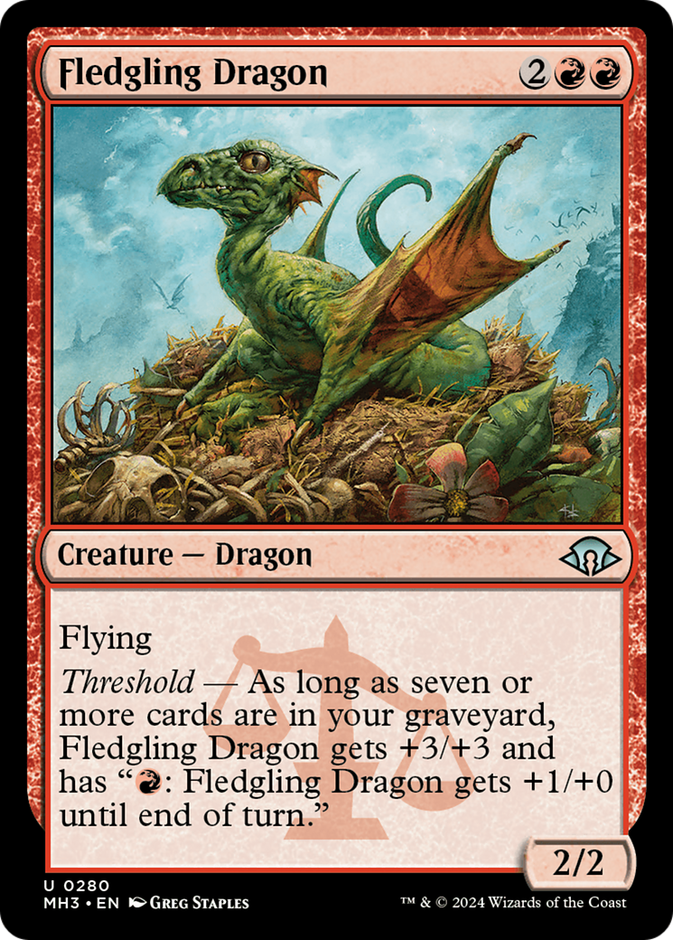 Fledgling Dragon [Modern Horizons 3] | Gear Gaming Bentonville