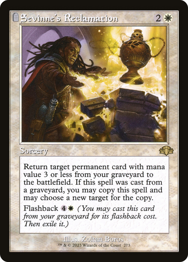 Sevinne's Reclamation (Retro) [Dominaria Remastered] | Gear Gaming Bentonville
