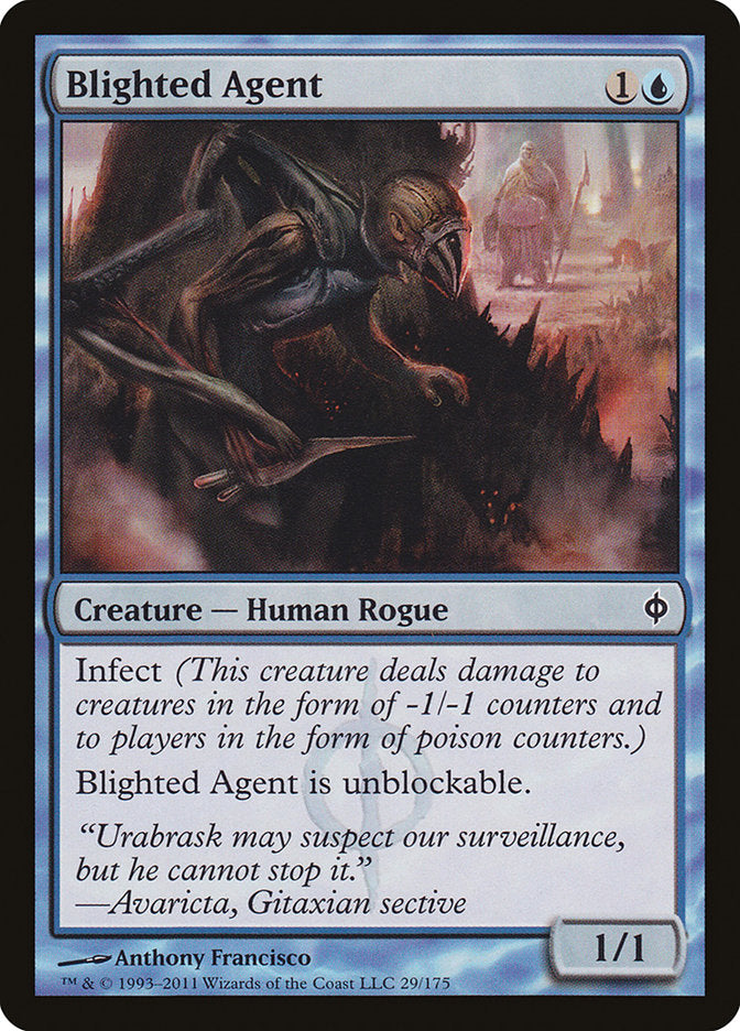 Blighted Agent [New Phyrexia] | Gear Gaming Bentonville