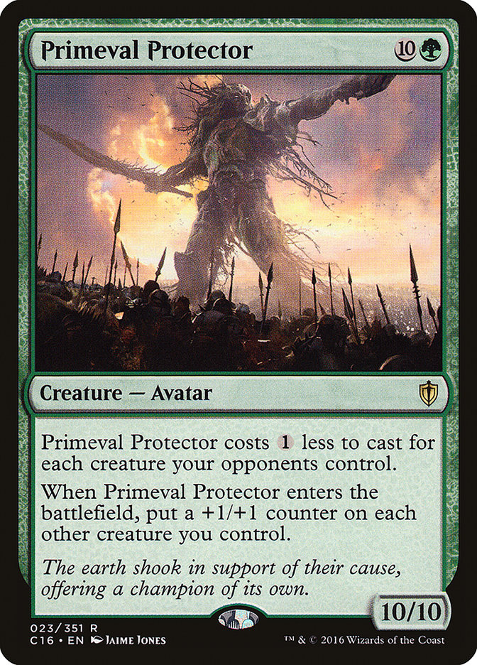 Primeval Protector [Commander 2016] | Gear Gaming Bentonville