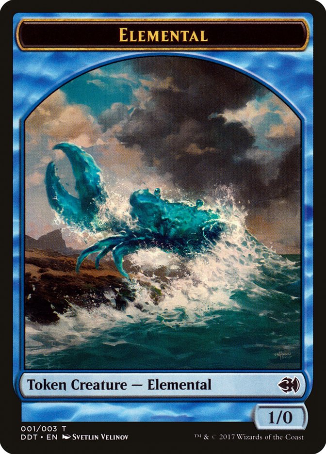 Elemental Token [Duel Decks: Merfolk vs. Goblins Tokens] | Gear Gaming Bentonville