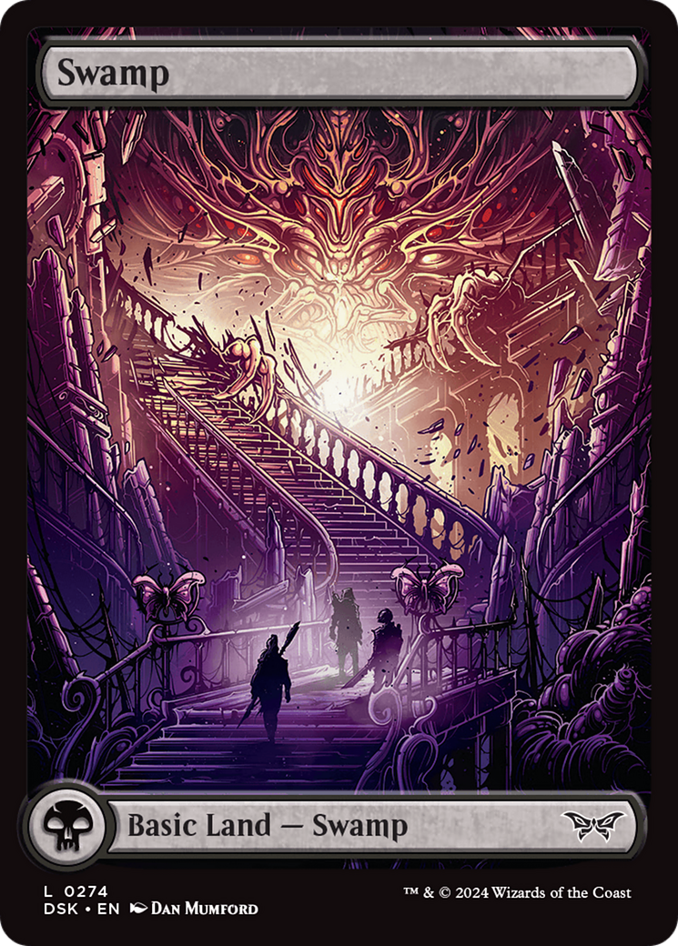 Swamp (274) - Full Art [Duskmourn: House of Horror] | Gear Gaming Bentonville