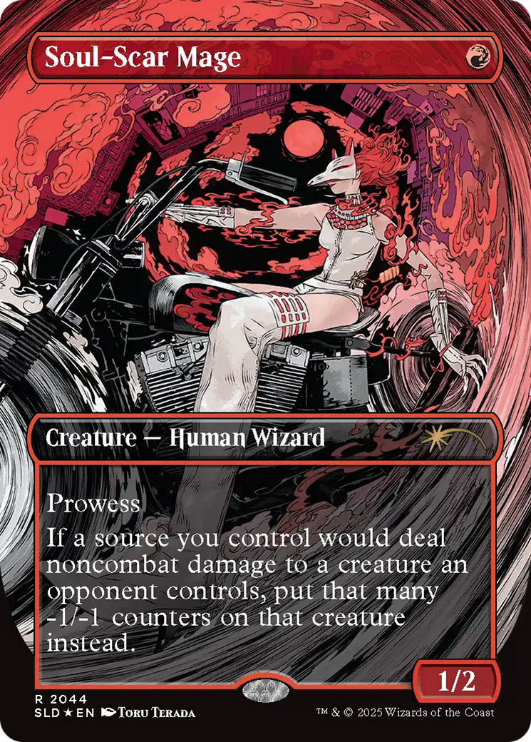 Soul-Scar Mage (2044) (Raised Foil) [Secret Lair Drop Series] | Gear Gaming Bentonville