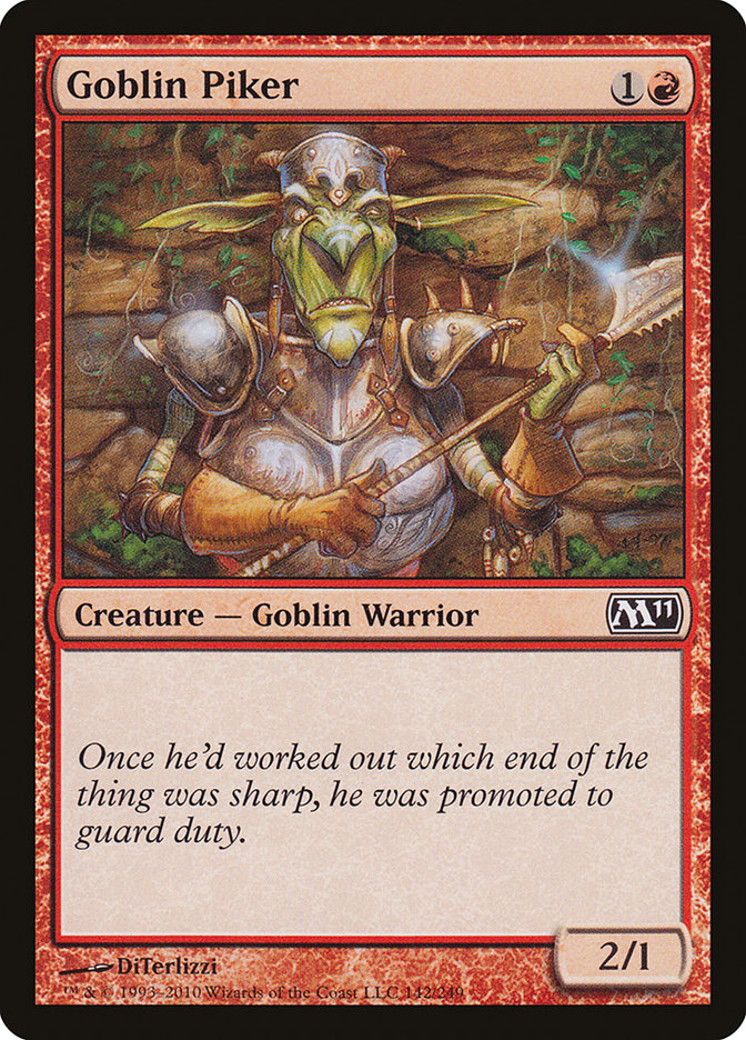 Goblin Piker [Magic 2011] | Gear Gaming Bentonville