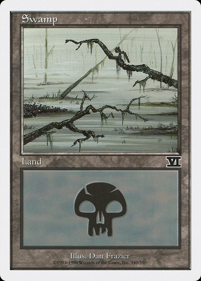 Swamp (340) [Classic Sixth Edition] | Gear Gaming Bentonville