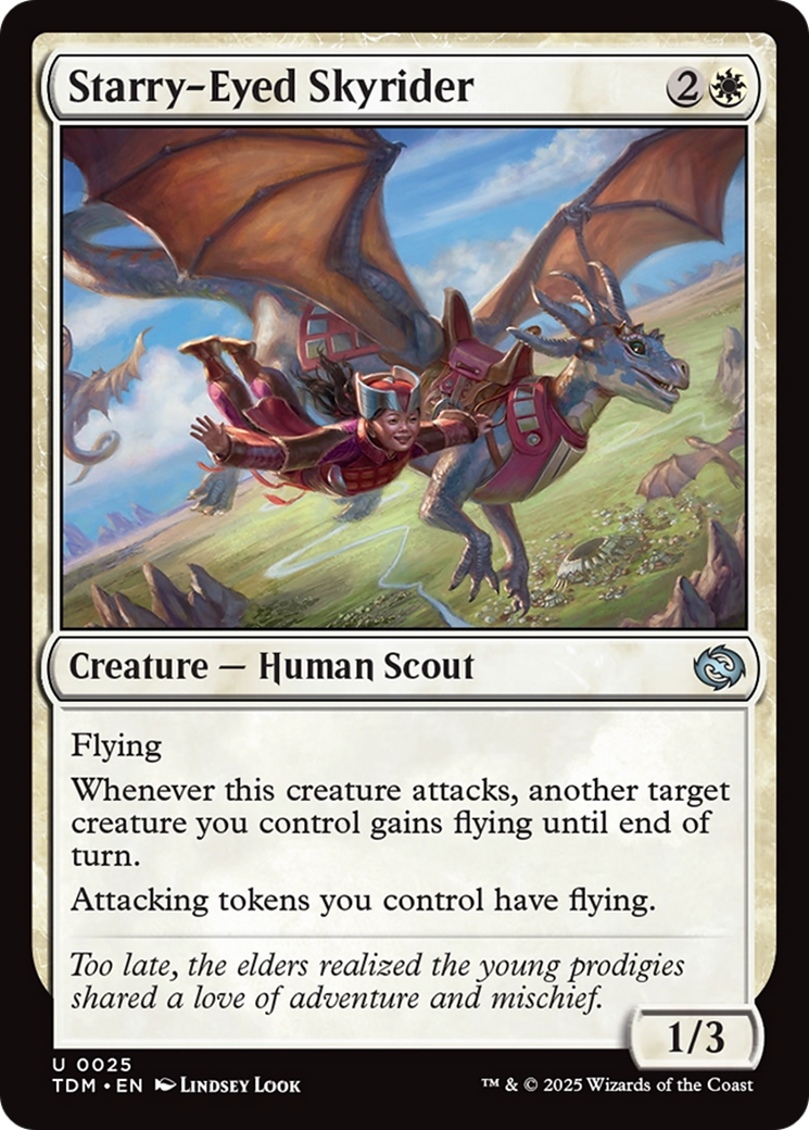 Starry-Eyed Skyrider [Tarkir: Dragonstorm] | Gear Gaming Bentonville