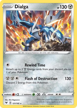 Dialga (121/185) (Theme Deck Exclusive) [Sword & Shield: Vivid Voltage] | Gear Gaming Bentonville
