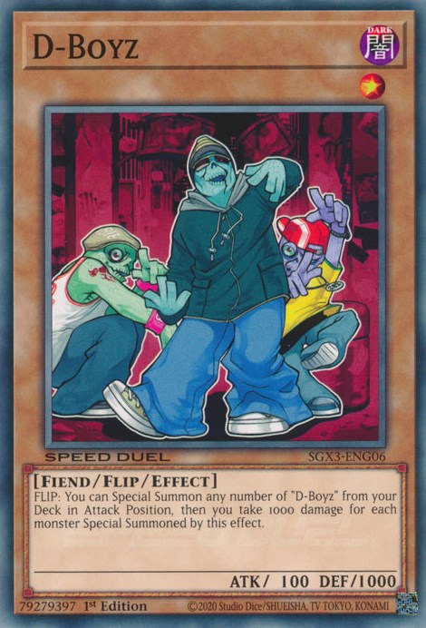 D-Boyz [SGX3-ENG06] Common | Gear Gaming Bentonville