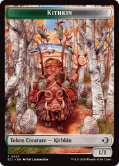 Elf // Kithkin (0007) Double-Sided Token [Lorwyn Eclipsed Tokens] | Gear Gaming Bentonville