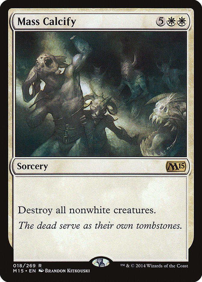 Mass Calcify [Magic 2015] | Gear Gaming Bentonville