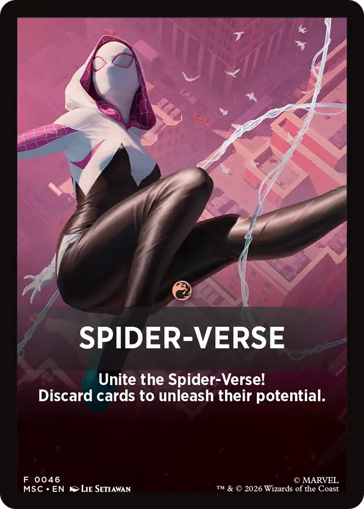 Spider-Verse Theme Card [Marvel Super Heroes Commander] | Gear Gaming Bentonville