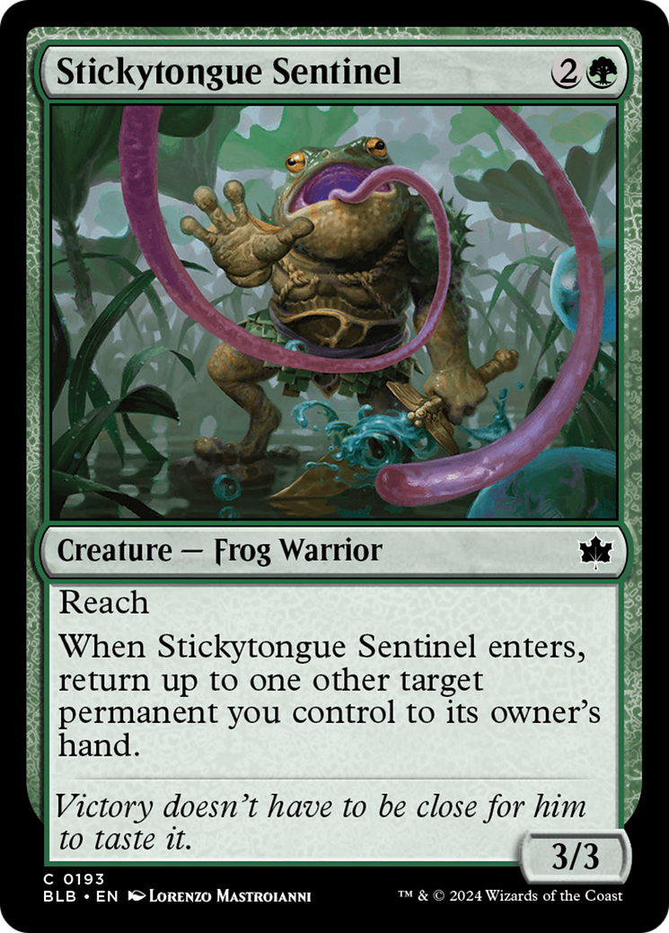 Stickytongue Sentinel [Bloomburrow] | Gear Gaming Bentonville