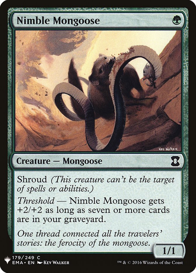 Nimble Mongoose [Mystery Booster] | Gear Gaming Bentonville