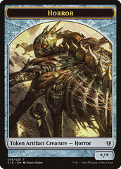 Horror // Thopter Double-Sided Token [Commander 2016 Tokens] | Gear Gaming Bentonville