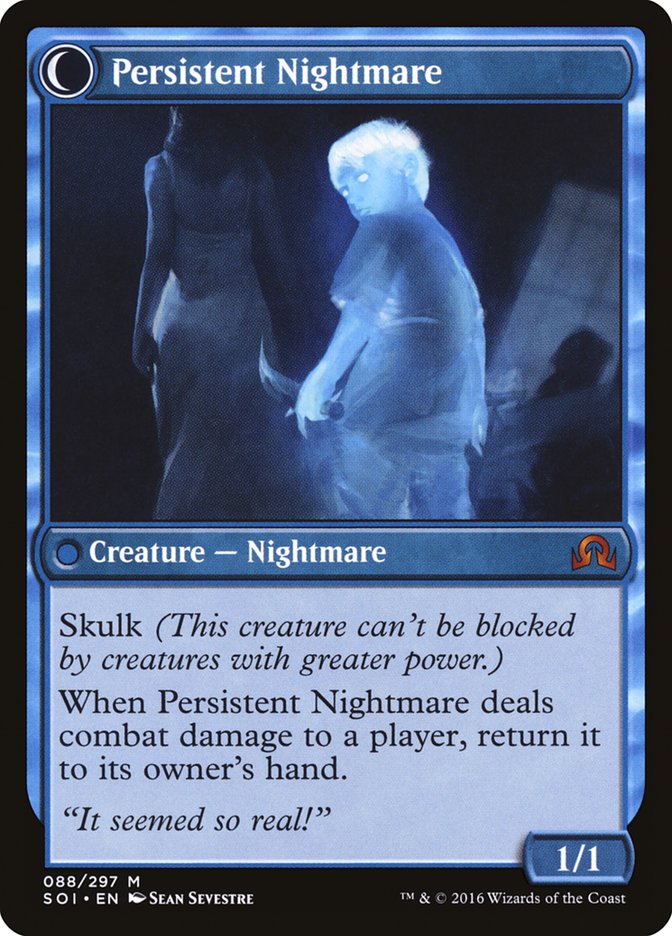Startled Awake // Persistent Nightmare [Shadows over Innistrad] | Gear Gaming Bentonville