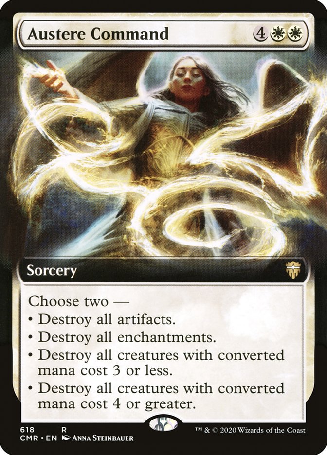 Austere Command (Extended Art) [Commander Legends] | Gear Gaming Bentonville