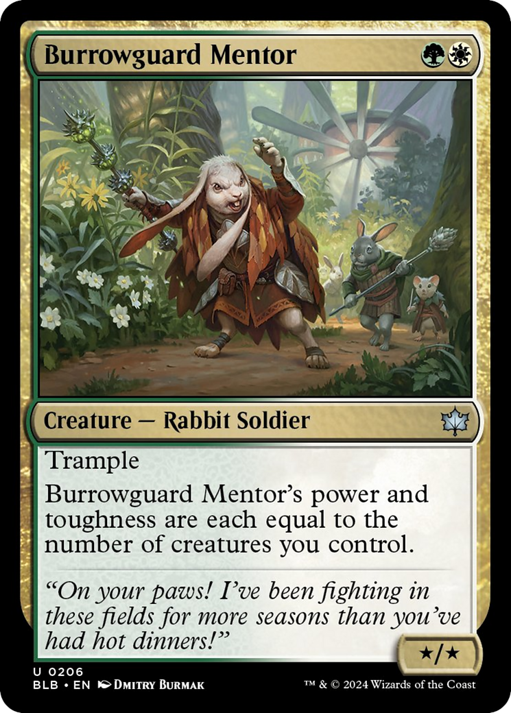 Burrowguard Mentor [Bloomburrow] | Gear Gaming Bentonville