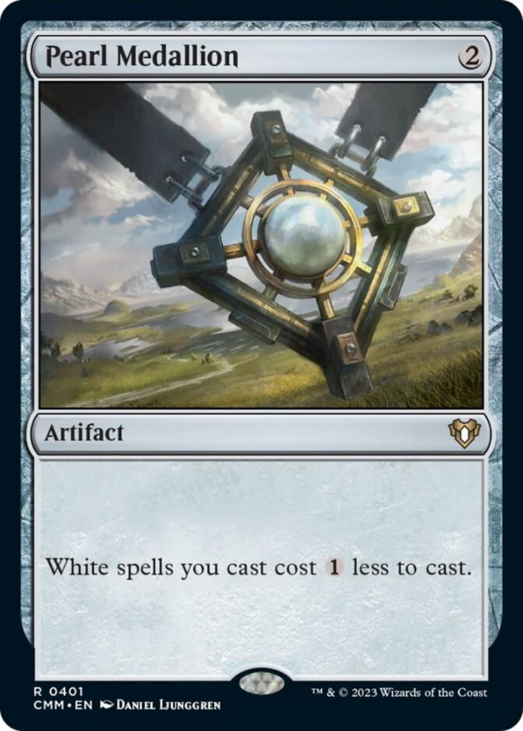 Pearl Medallion [Commander Masters] | Gear Gaming Bentonville