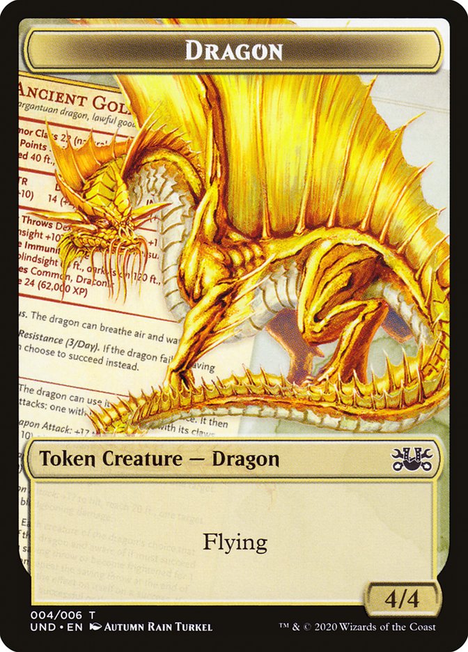 Beeble // Dragon Double-Sided Token [Unsanctioned Tokens] | Gear Gaming Bentonville