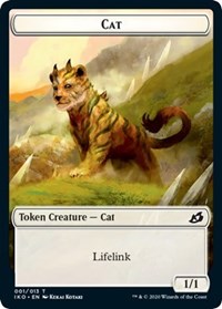 Cat // Human Soldier (003) Double-Sided Token [Ikoria: Lair of Behemoths Tokens] | Gear Gaming Bentonville