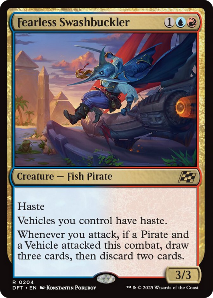 Fearless Swashbuckler [Aetherdrift] | Gear Gaming Bentonville