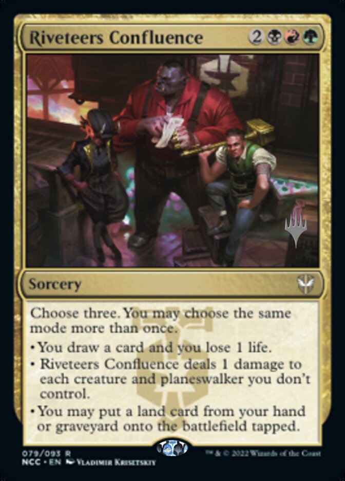 Riveteers Confluence (Promo Pack) [Streets of New Capenna Commander Promos] | Gear Gaming Bentonville