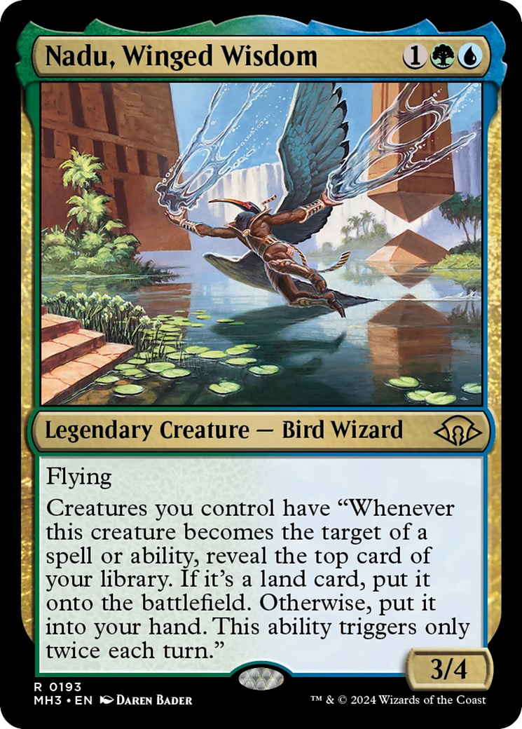 Nadu, Winged Wisdom [Modern Horizons 3] | Gear Gaming Bentonville