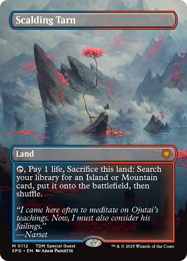 Scalding Tarn (Borderless) [Tarkir: Dragonstorm Special Guests] | Gear Gaming Bentonville