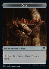 Shapeshifter (022) // Clue Double-Sided Token [Commander Legends: Battle for Baldur's Gate Tokens] | Gear Gaming Bentonville