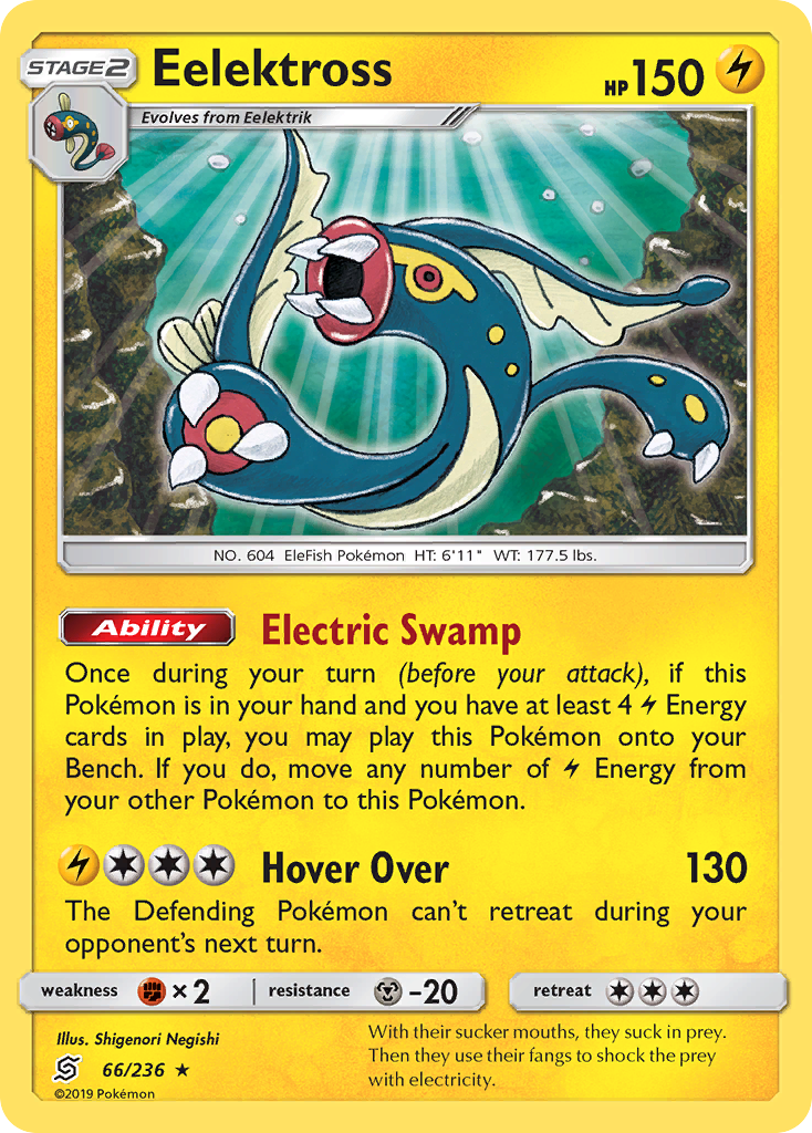 Eelektross (66/236) [Sun & Moon: Unified Minds] | Gear Gaming Bentonville