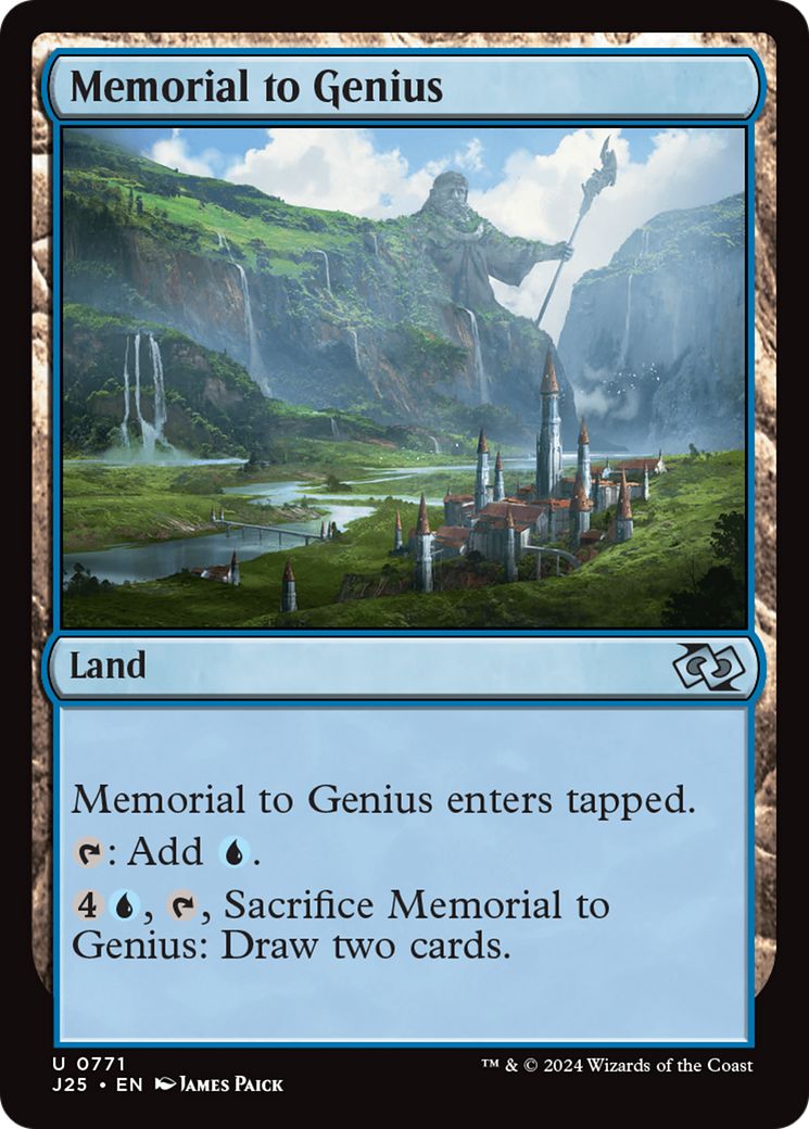 Memorial to Genius [Foundations Jumpstart] | Gear Gaming Bentonville