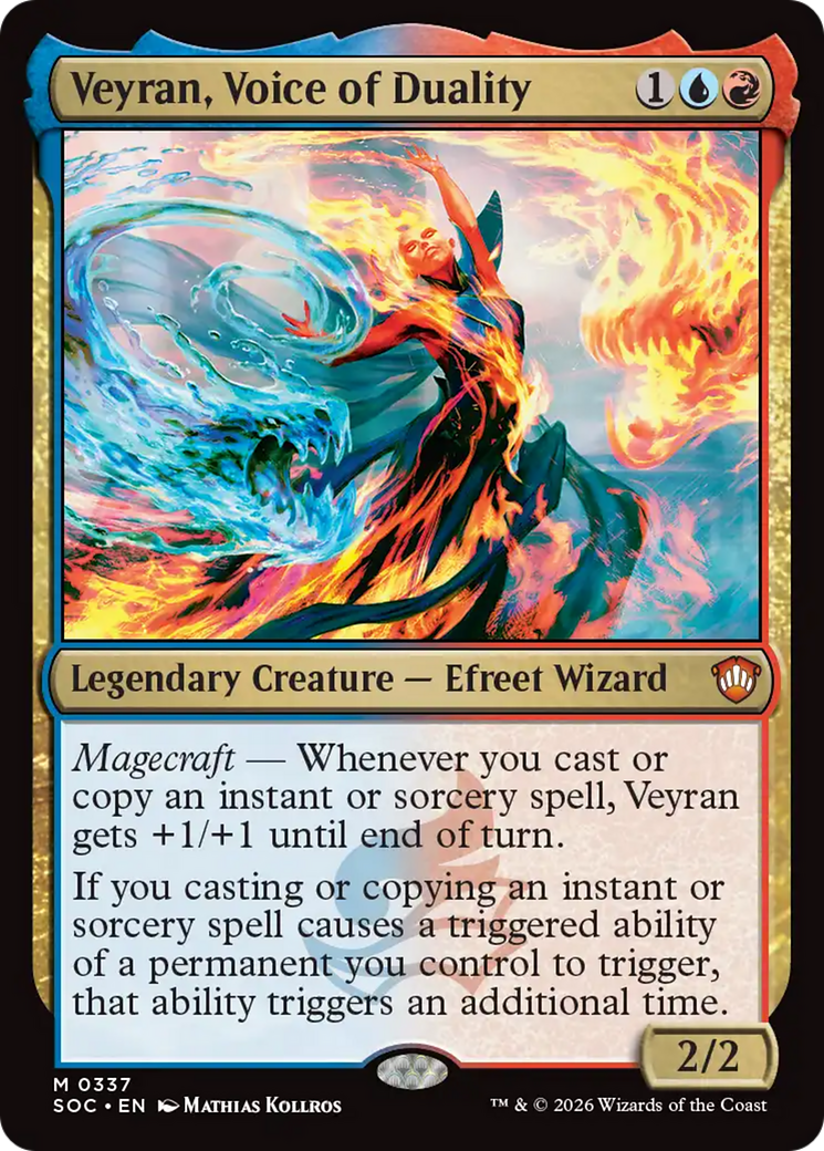 Veyran, Voice of Duality [Secrets of Strixhaven Commander] | Gear Gaming Bentonville