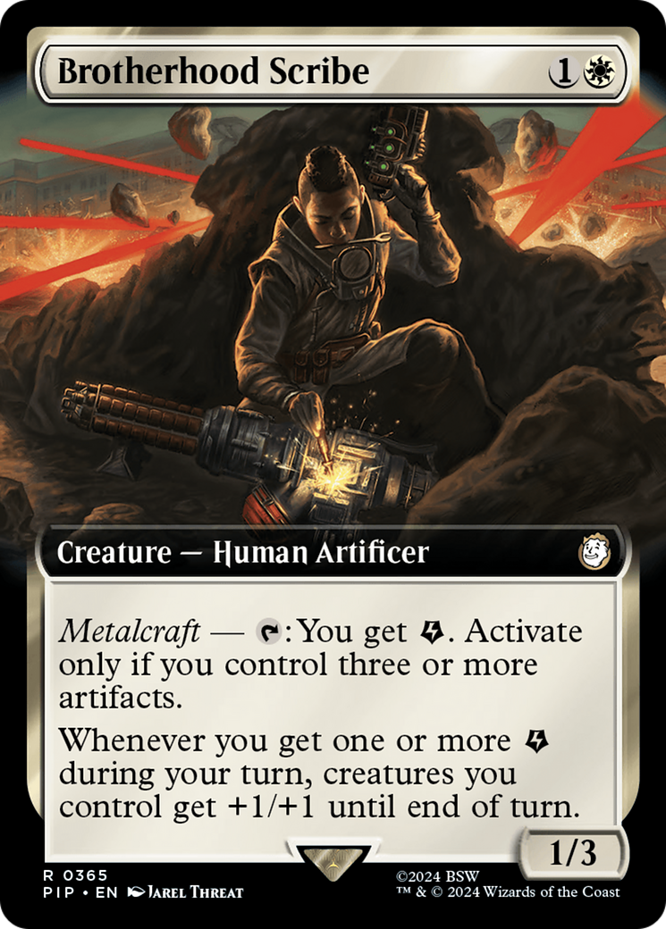 Brotherhood Scribe (Extended Art) [Fallout] | Gear Gaming Bentonville