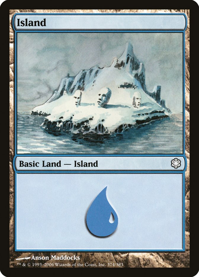 Island (374) [Coldsnap Theme Decks] | Gear Gaming Bentonville