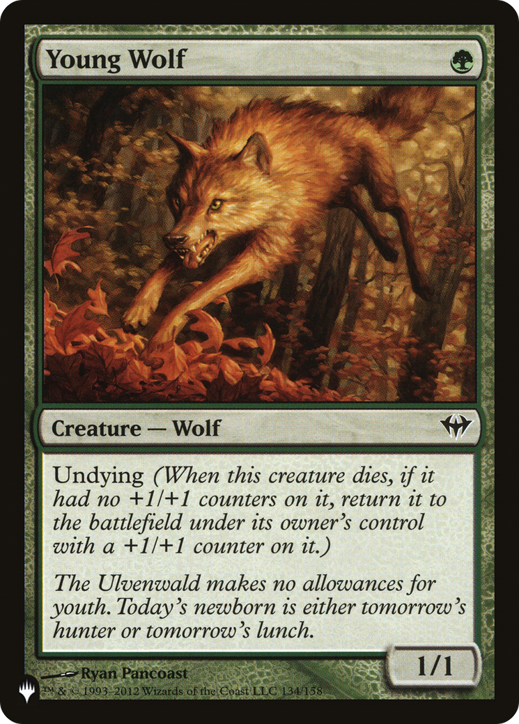 Young Wolf [The List Reprints] | Gear Gaming Bentonville