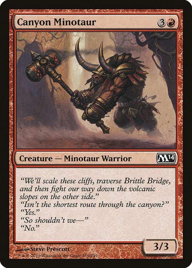 Canyon Minotaur [Magic 2014] | Gear Gaming Bentonville