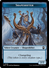 Dragon // Shapeshifter (0008) Double-Sided Token [Modern Horizons 3 Commander Tokens] | Gear Gaming Bentonville