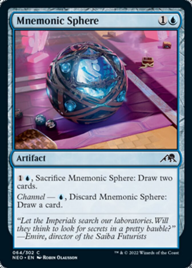 Mnemonic Sphere [Kamigawa: Neon Dynasty] | Gear Gaming Bentonville