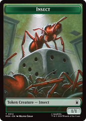 Soldier // Insect Double-Sided Token [Marvel Super Heroes Tokens] | Gear Gaming Bentonville