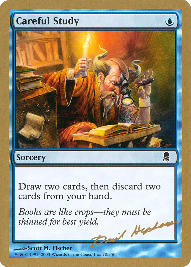 Careful Study (Dave Humpherys) [World Championship Decks 2003] | Gear Gaming Bentonville