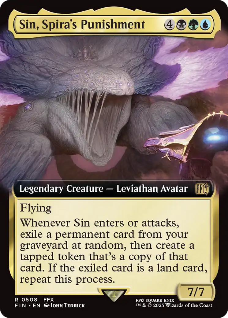 Sin, Spira's Punishment (Extended Art) [FINAL FANTASY] | Gear Gaming Bentonville