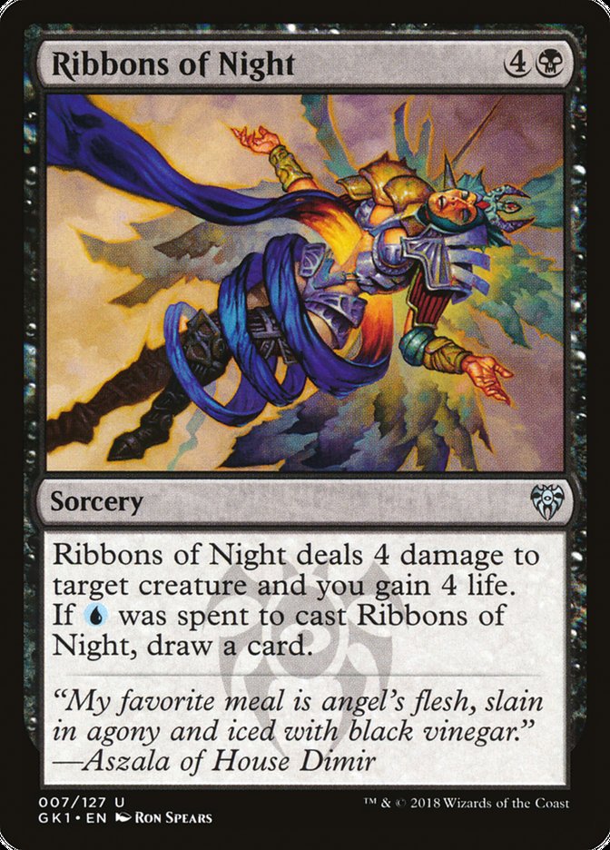 Ribbons of Night [Guilds of Ravnica Guild Kit] | Gear Gaming Bentonville