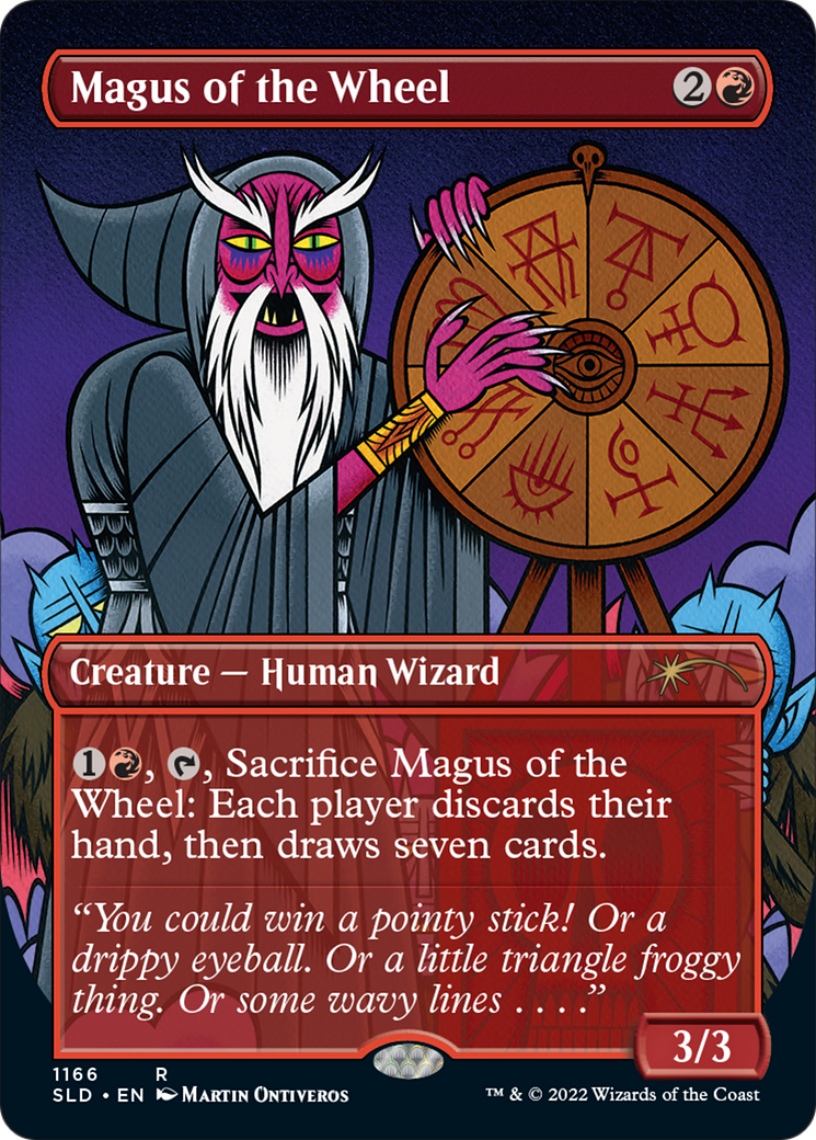 Magus of the Wheel (Borderless) [Secret Lair Drop Series] | Gear Gaming Bentonville