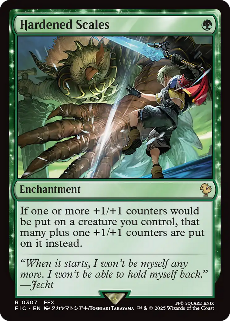 Hardened Scales [FINAL FANTASY Commander] | Gear Gaming Bentonville