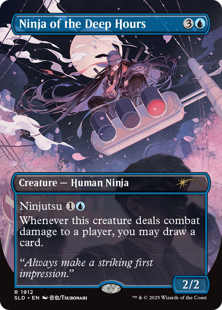 Ninja of the Deep Hours (Rainbow Foil) [Secret Lair Drop Series] | Gear Gaming Bentonville