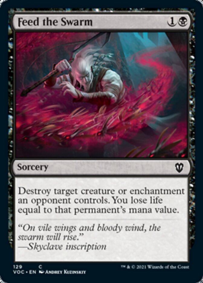 Feed the Swarm [Innistrad: Crimson Vow Commander] | Gear Gaming Bentonville