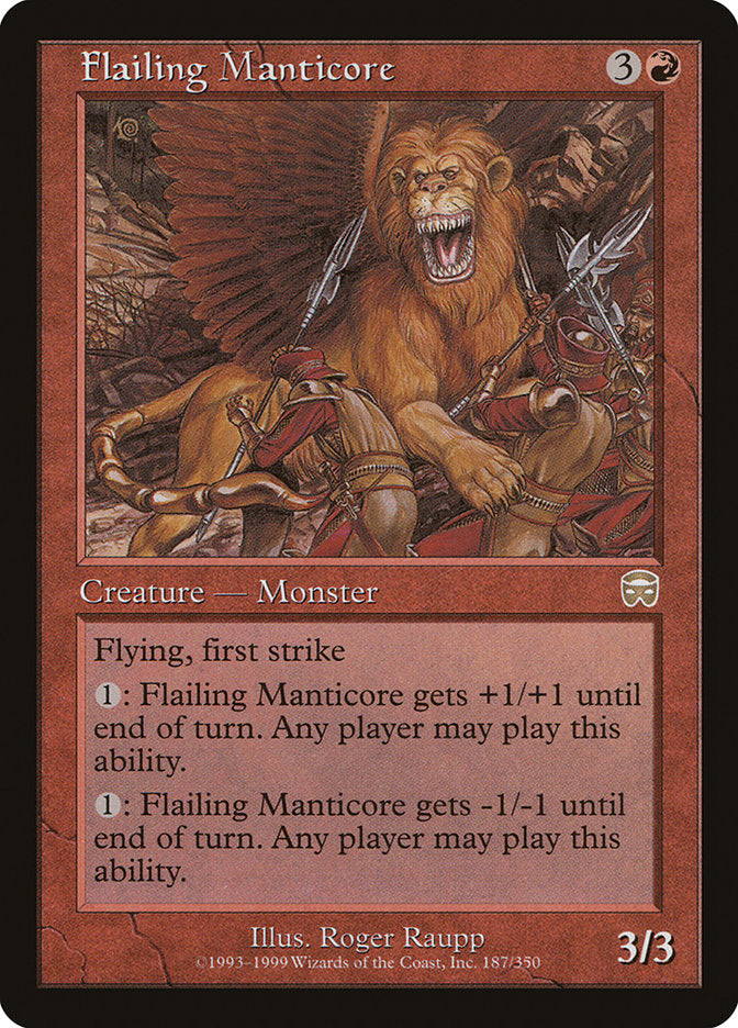 Flailing Manticore [Mercadian Masques] | Gear Gaming Bentonville
